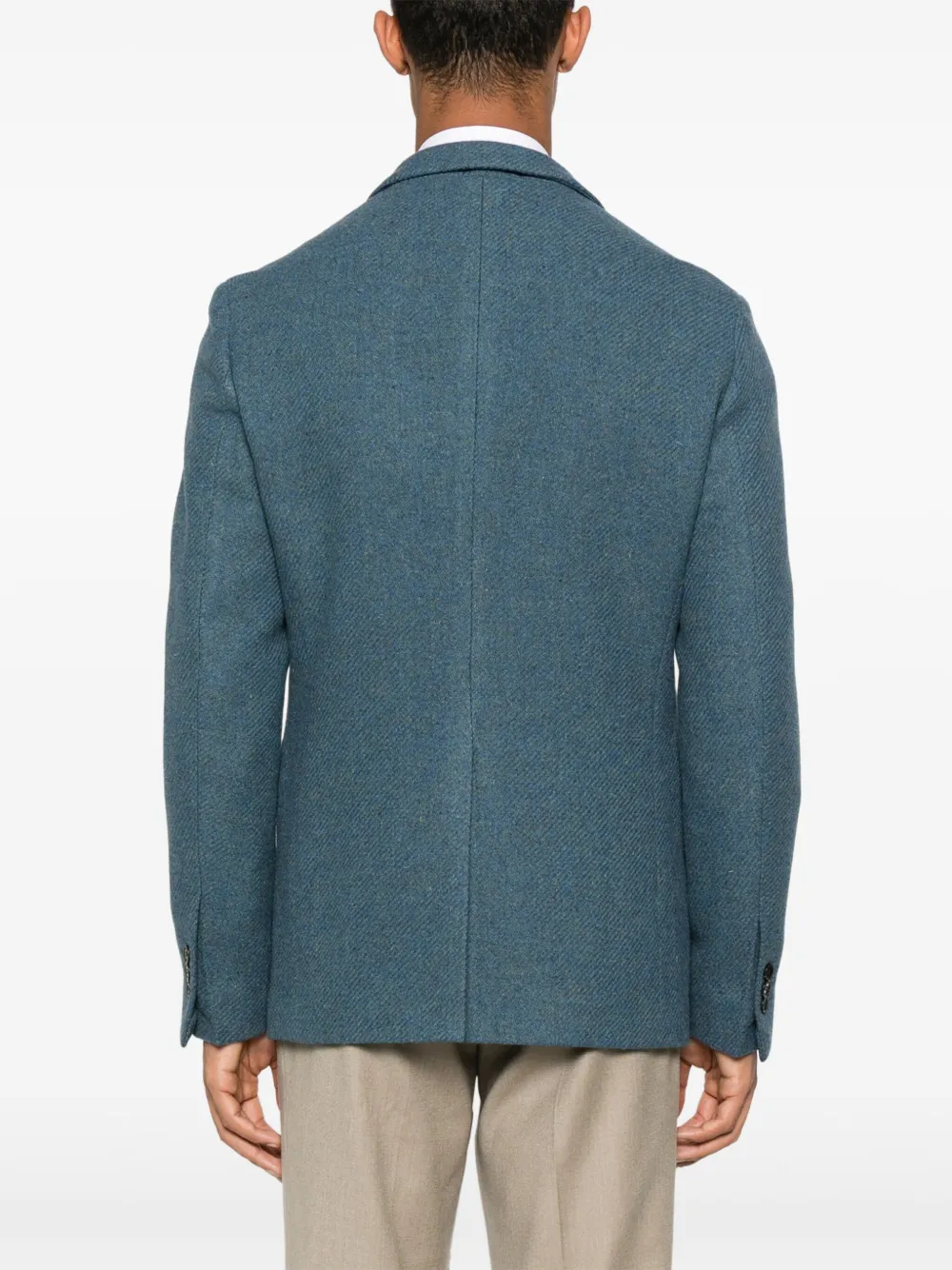FURSAC Blazer met enkele rij knopen Blauw