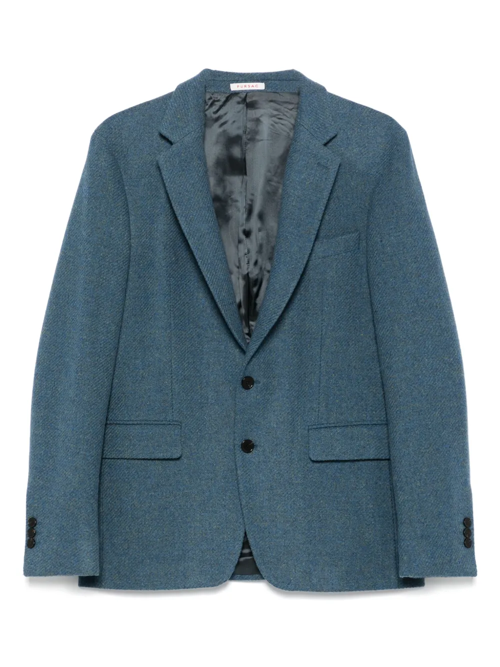 FURSAC Blazer met enkele rij knopen Blauw
