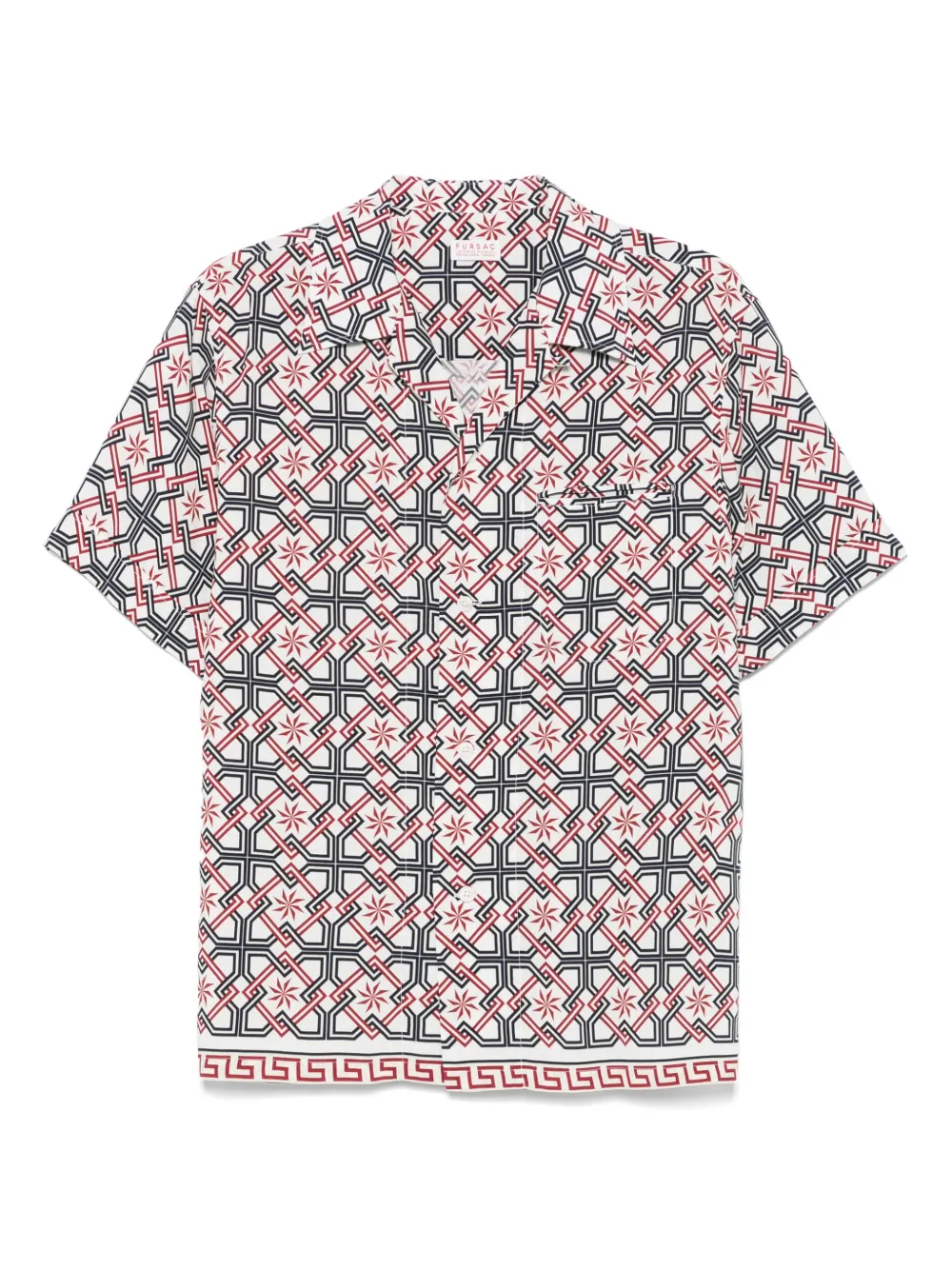 FURSAC printed shirt | Neutrals | Image 1
