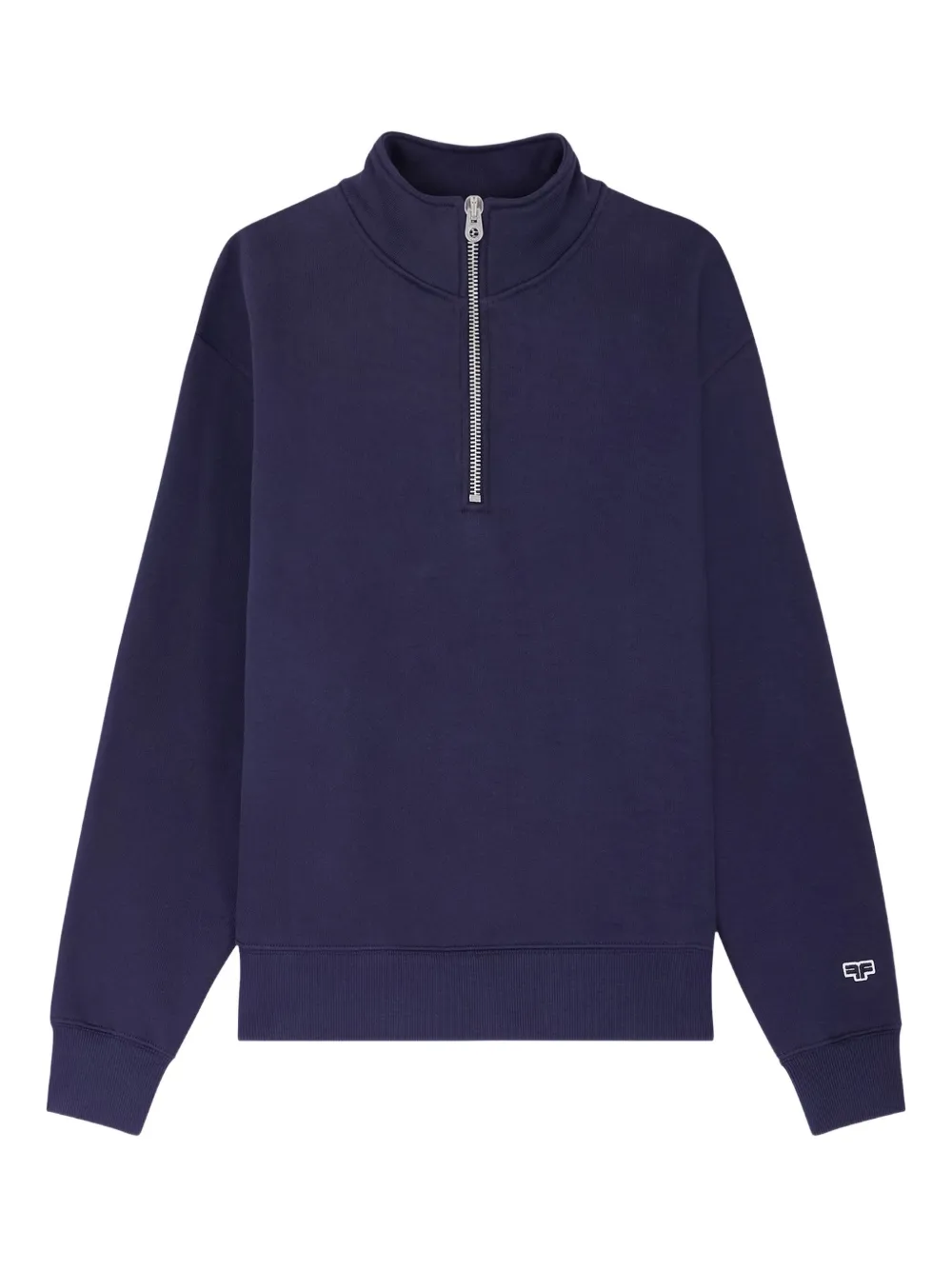 FURSAC half-zip embroidered sweatshirt | Blue | Image 1