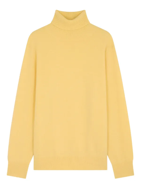 FURSAC Roll-neck Sweater in Yellow