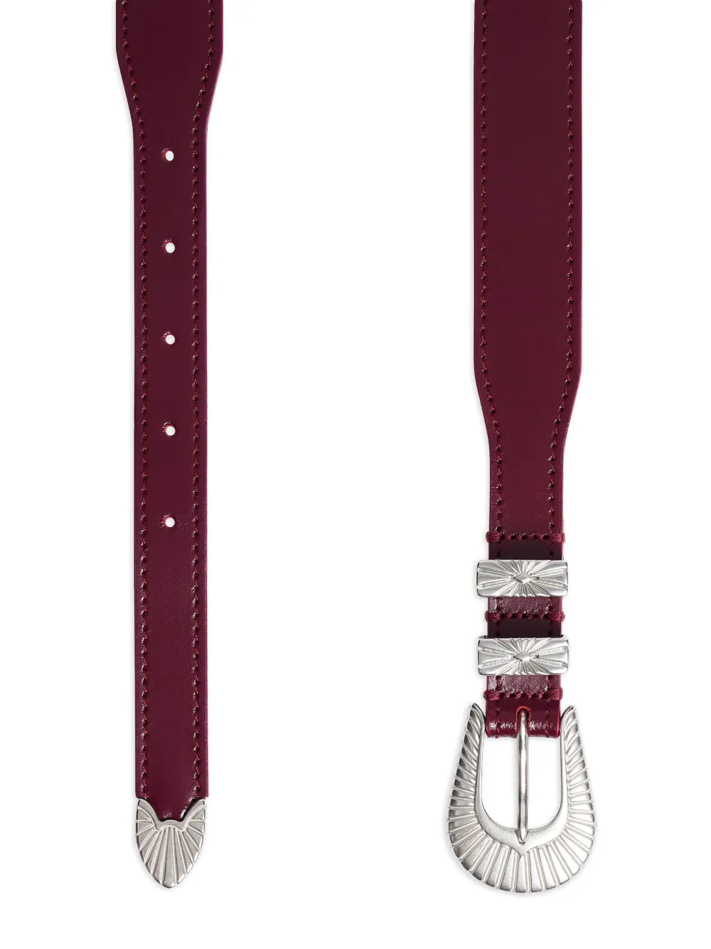 FURSAC Leren riem - Rood