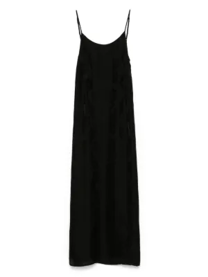 ワンピース UMA WANG Black Viscose Aerial Dress UMA WANG - Women Adley Dress – Atelier New York