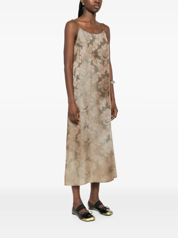 ワンピース UMA WANG FW24 ANYA DRESS (UW5082 UW690) Uma Wang Anaya Midi Dress | Grey | FARFETCH