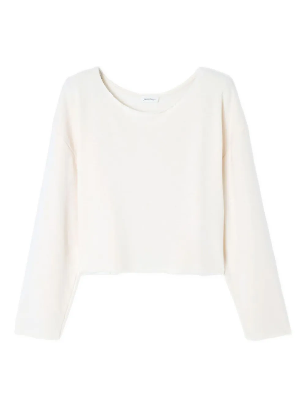 American Vintage cropped sweatshirt Beige
