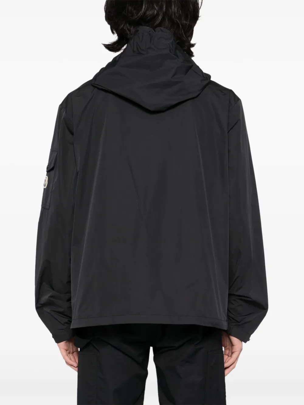Moncler Sassiere jack met capuchon Zwart