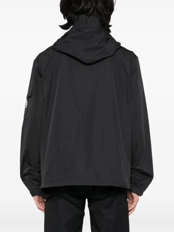 Moncler Sassiere Hood Jacket | Black | FARFETCH