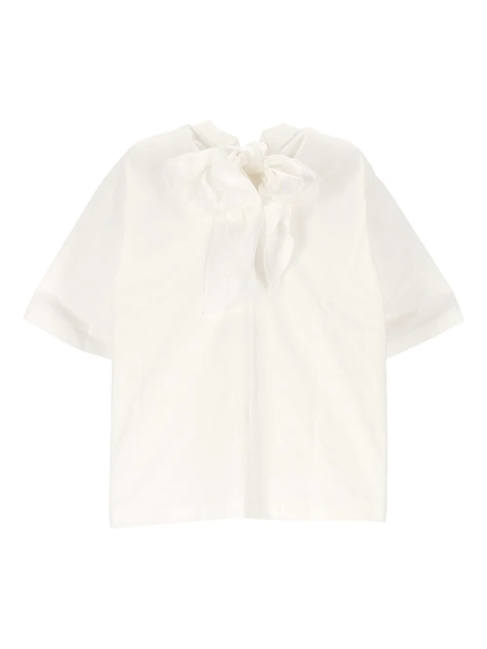 Carven bow-detail top - Beige