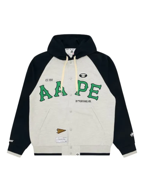 AAPE BY *A BATHING APE® 문페이스 래글런 후드 재킷