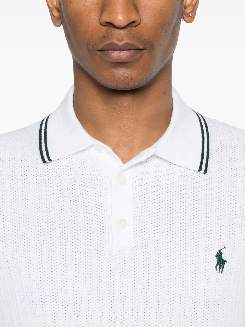 Polo Ralph Lauren Poloshirt met borduurwerk Wit