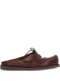 PHILEO x TBS leather mules - Brown
