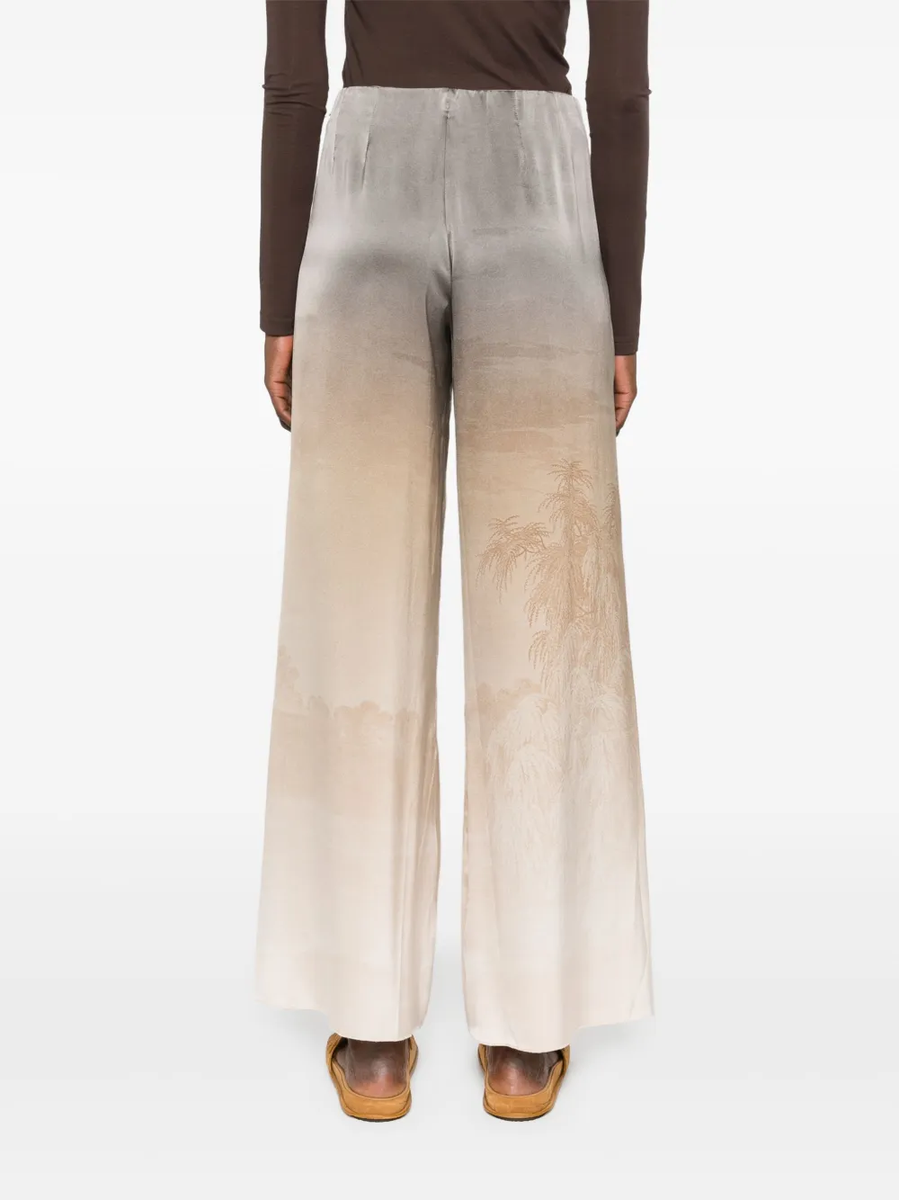 Pierre-Louis Mascia Broek met print Grijs
