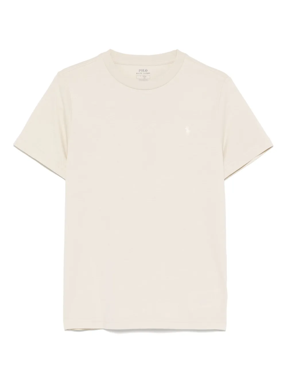 POLO RALPH LAUREN KIDS T-shirt met borduurwerk Beige