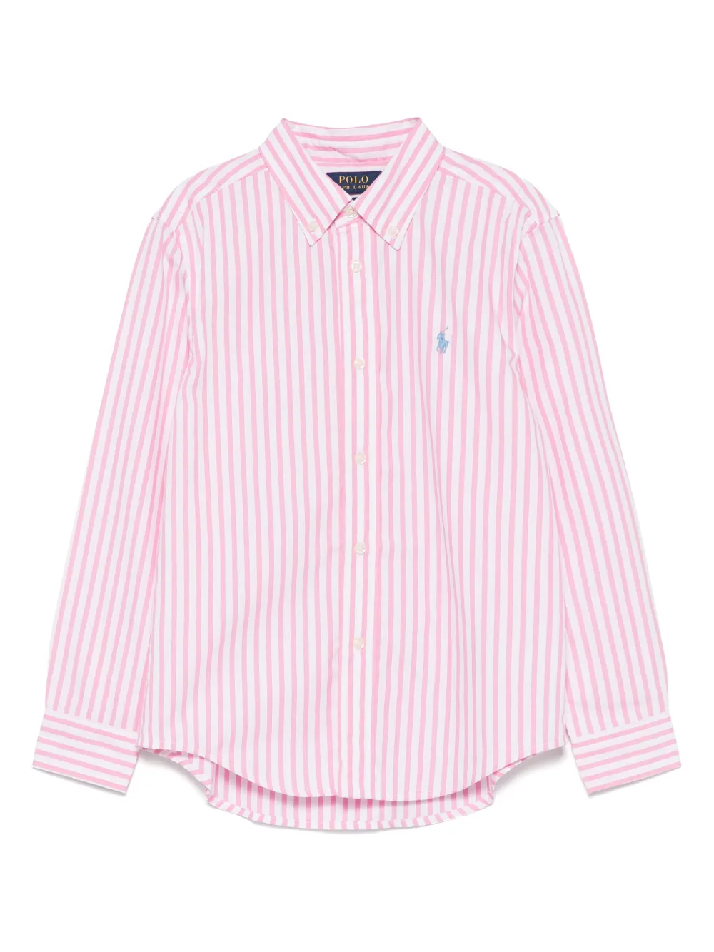 POLO RALPH LAUREN KIDS Shirt met borduurwerk Roze