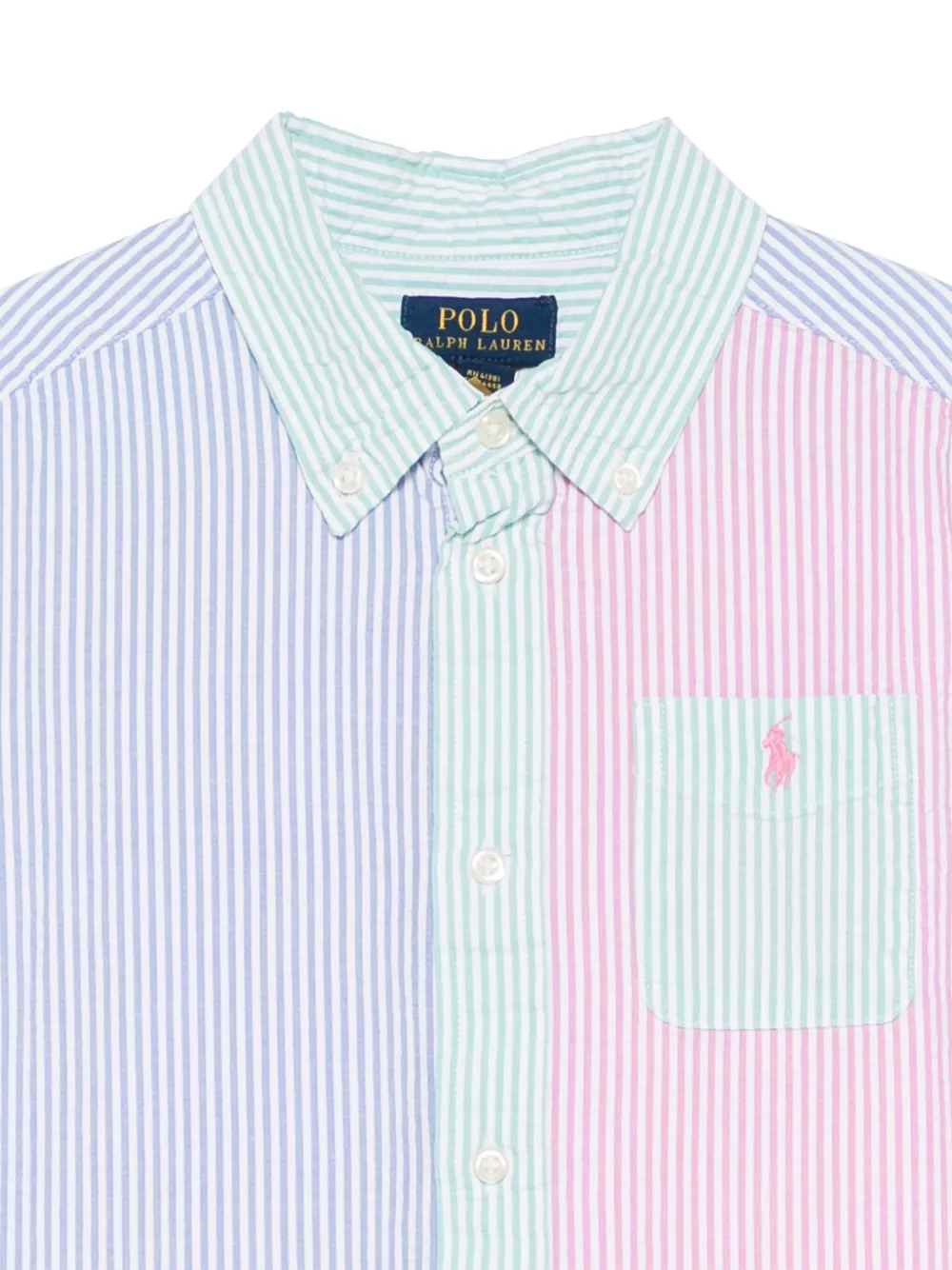 POLO RALPH LAUREN KIDS Shirt met borduurwerk Blauw