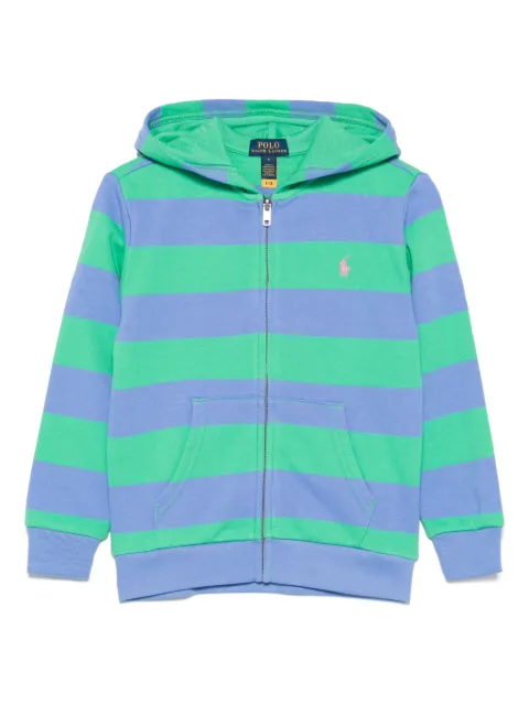 POLO RALPH LAUREN KIDS Polo Pony-embroidered hoodie