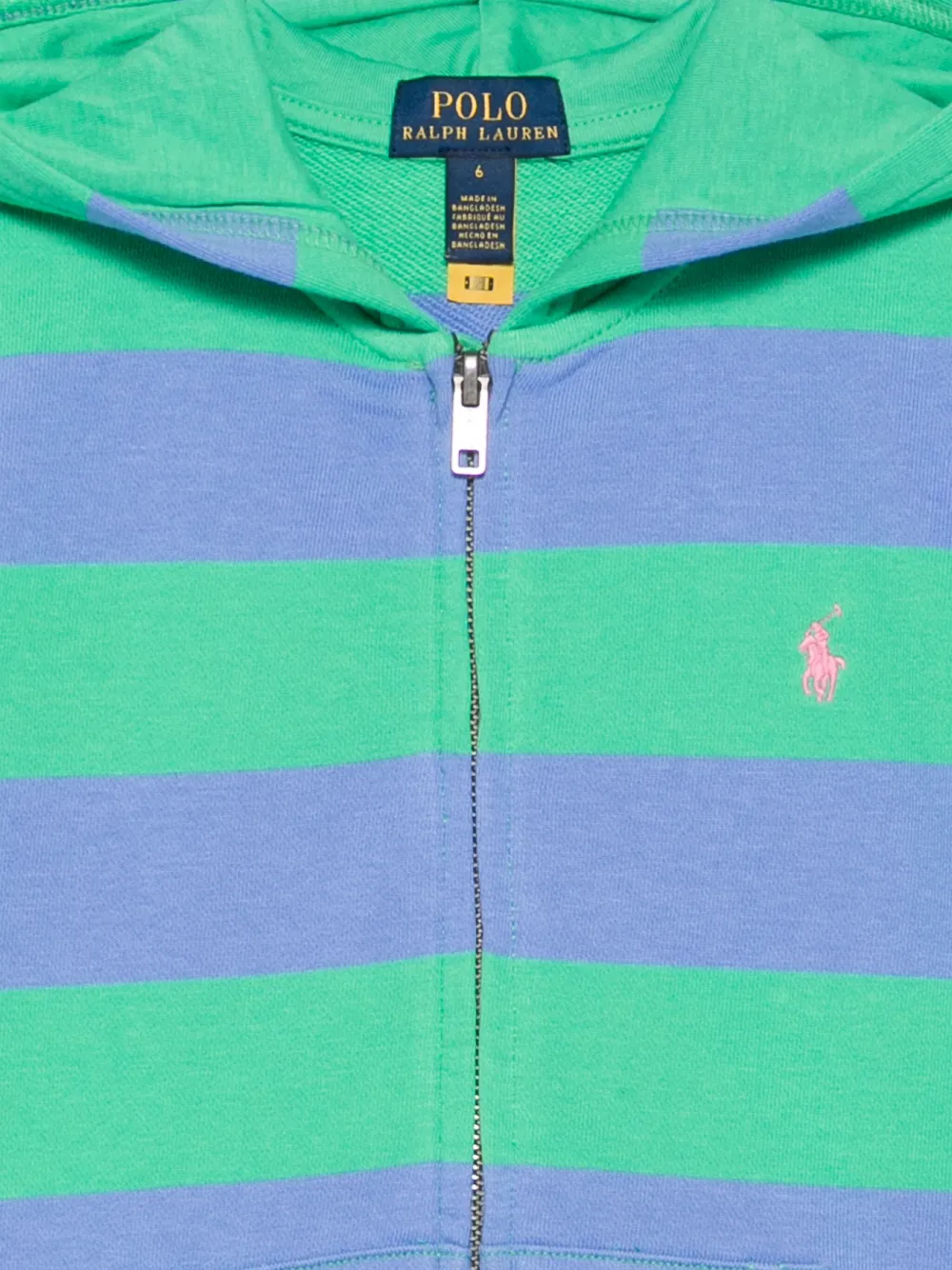 POLO RALPH LAUREN KIDS Hoodie met borduurwerk Blauw