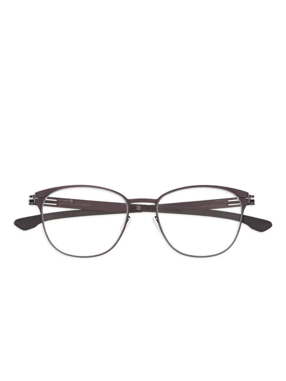 Ic! Berlin round-framed glasses | Brown | Image 1