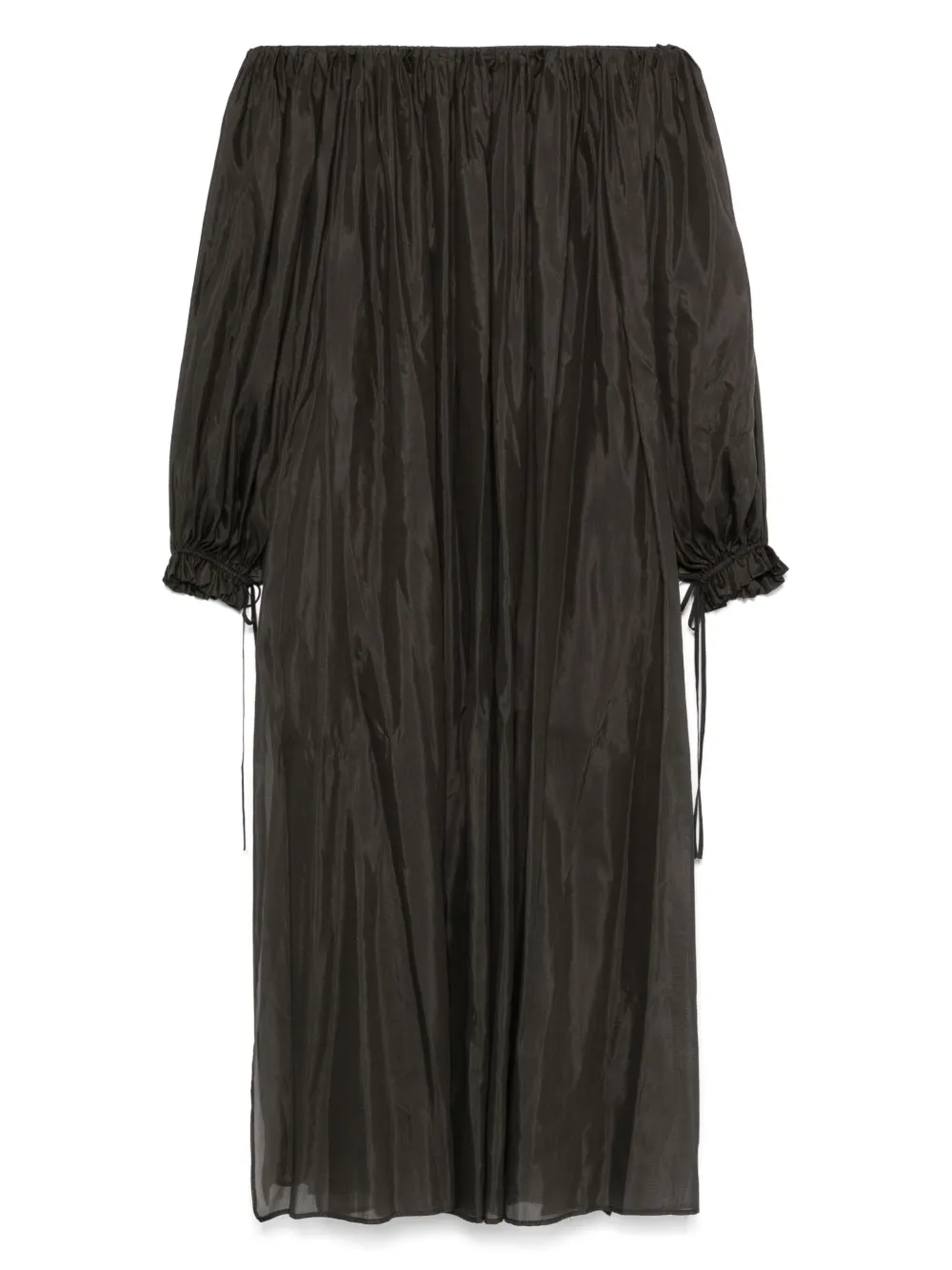 Semicouture Avis maxi-jurk - Zwart