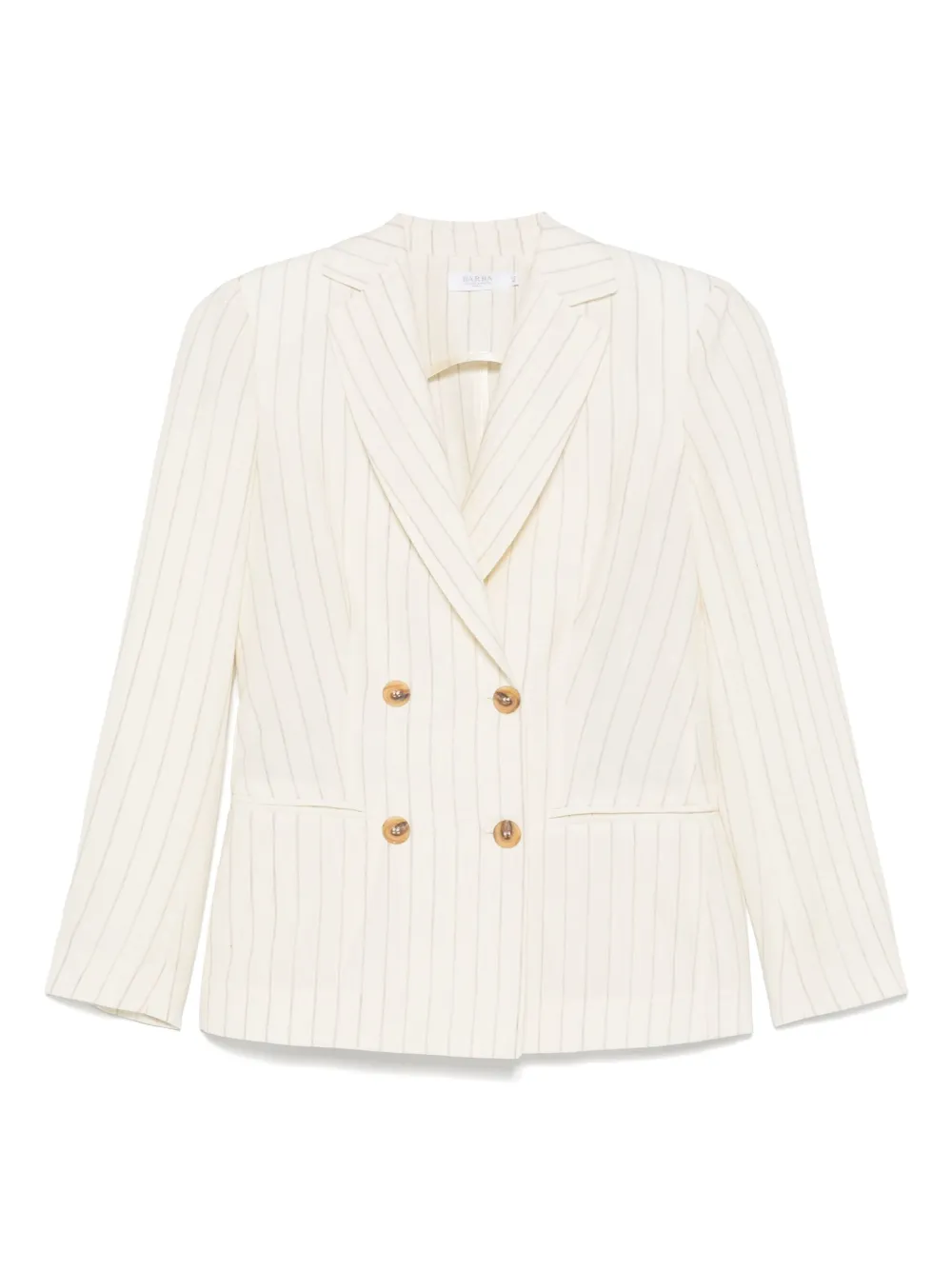 Barba pinstripe blazer | Neutrals | Image 1