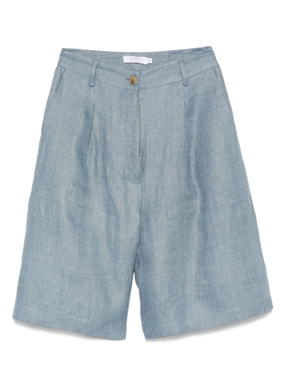 Barba linen shorts | Blue | Image 1