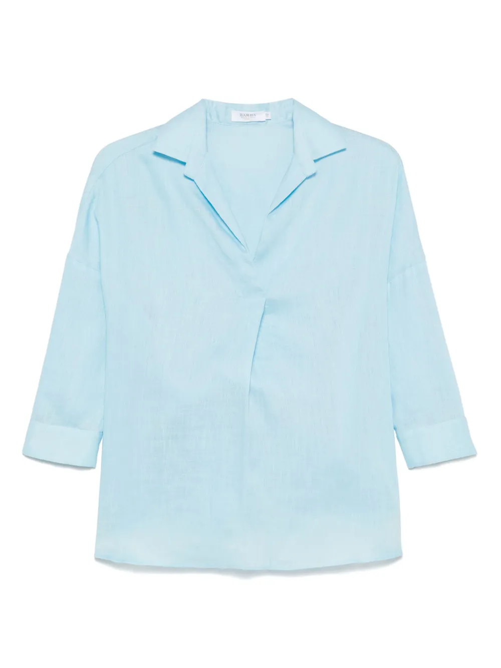 Barba blouse en lin | bleu | Image 1