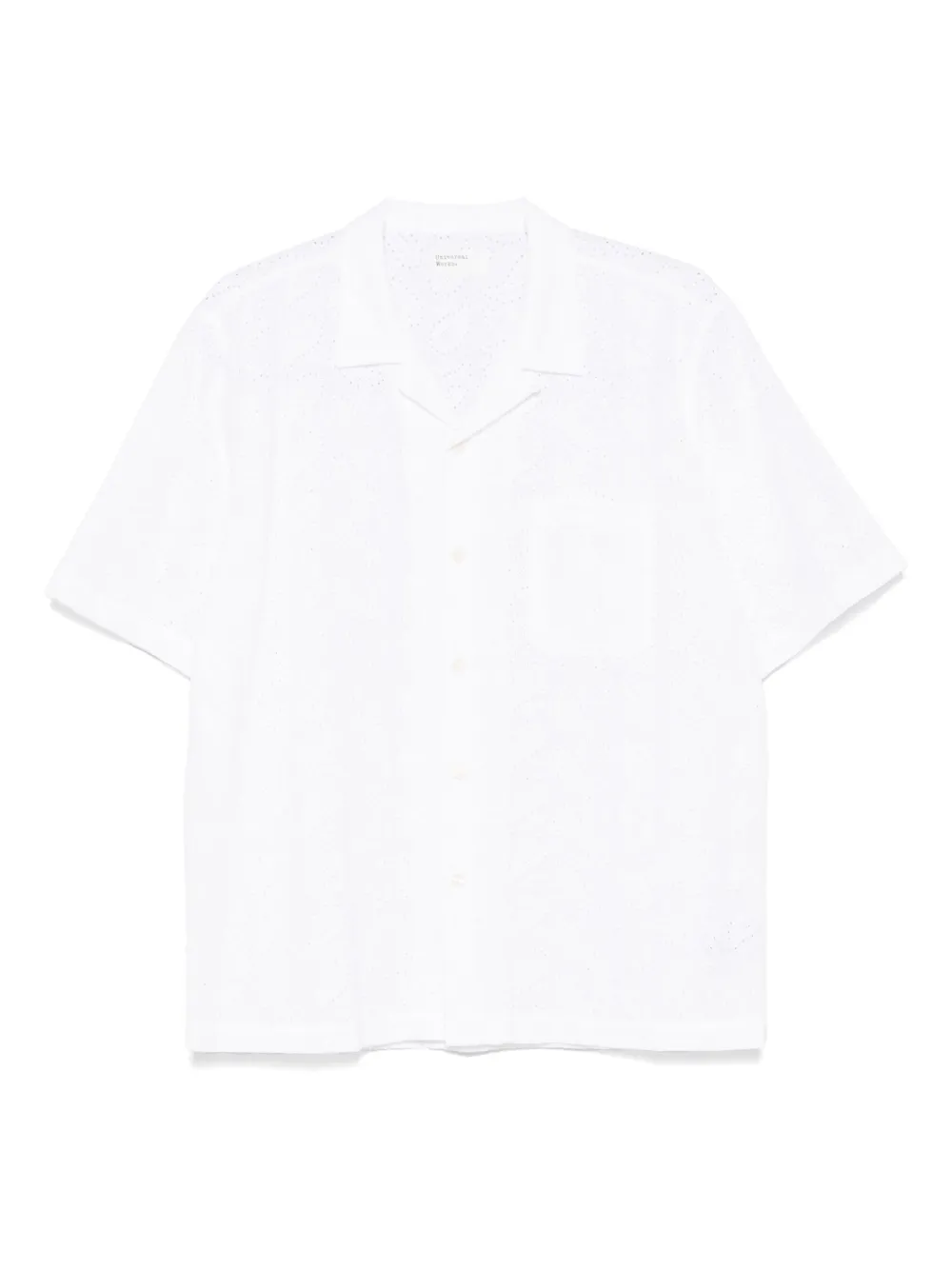 Universal Works camisa Road | blanco | Image 1