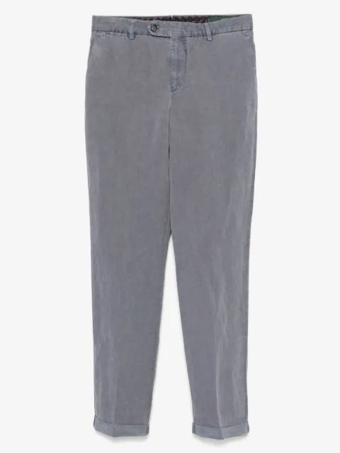 Berwich belt-loops trousers