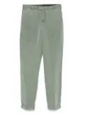 Berwich belt-loops trousers - Green