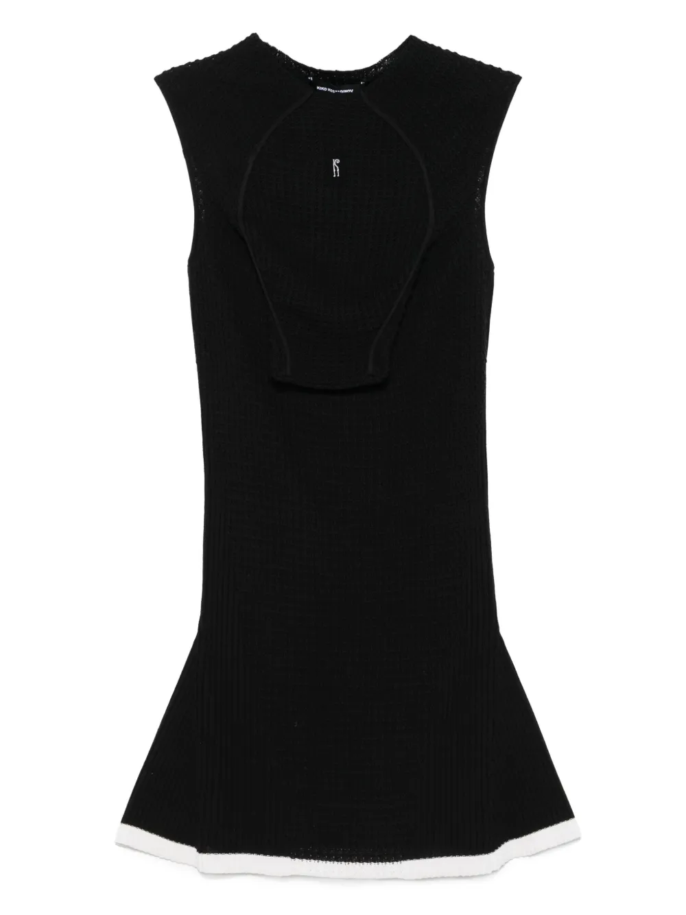 Kiko Kostadinov vestido tejido Vecto | negro | Image 1