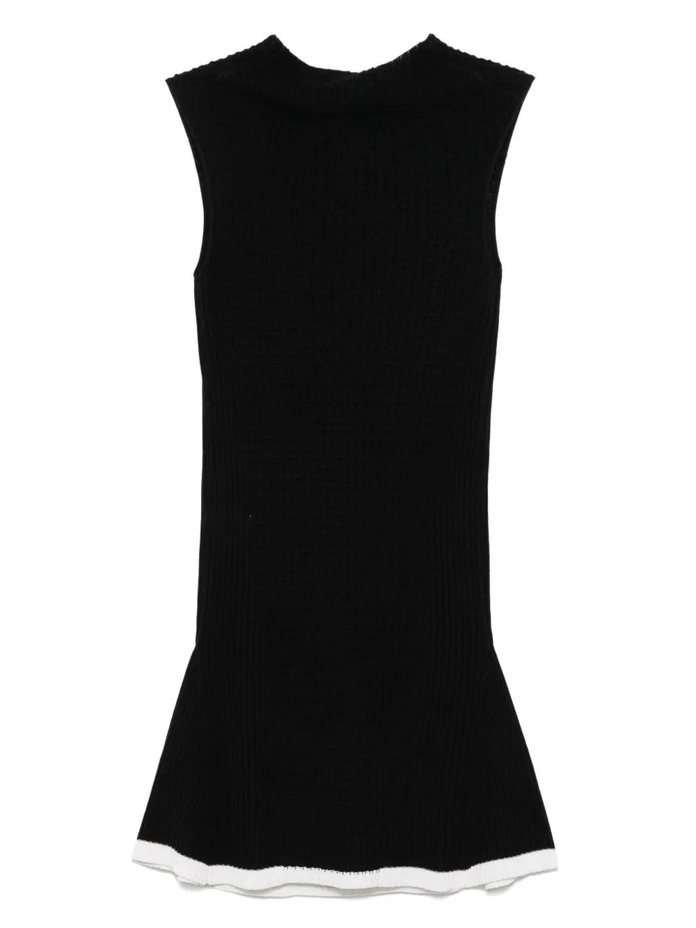Kiko Kostadinov Vecto knitted dress - Zwart