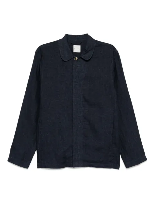 Paul Smith chemise en lin - Bleu - Paul Smith - Modalova