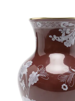 Vase ming rose poudrée en porcelaine| Ginori 1735 | GINORI 1735