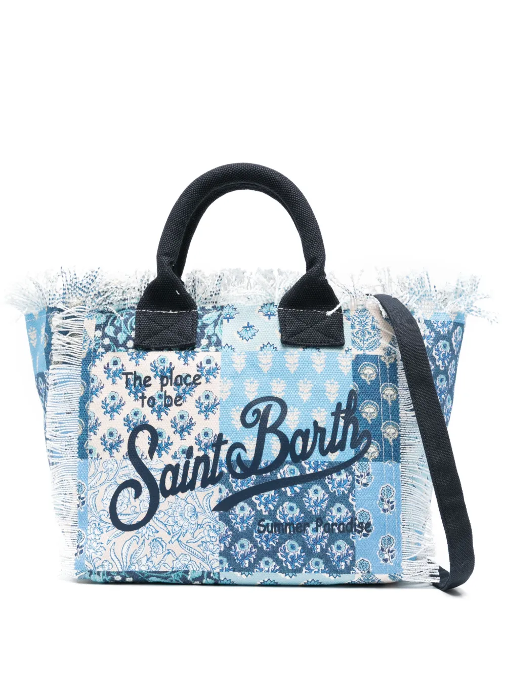 MC2 Saint Barth Kids Colette ハンドバッグ - ブルー MC2 Saint Barth Kids Colette ハンドバッグ - ブルー