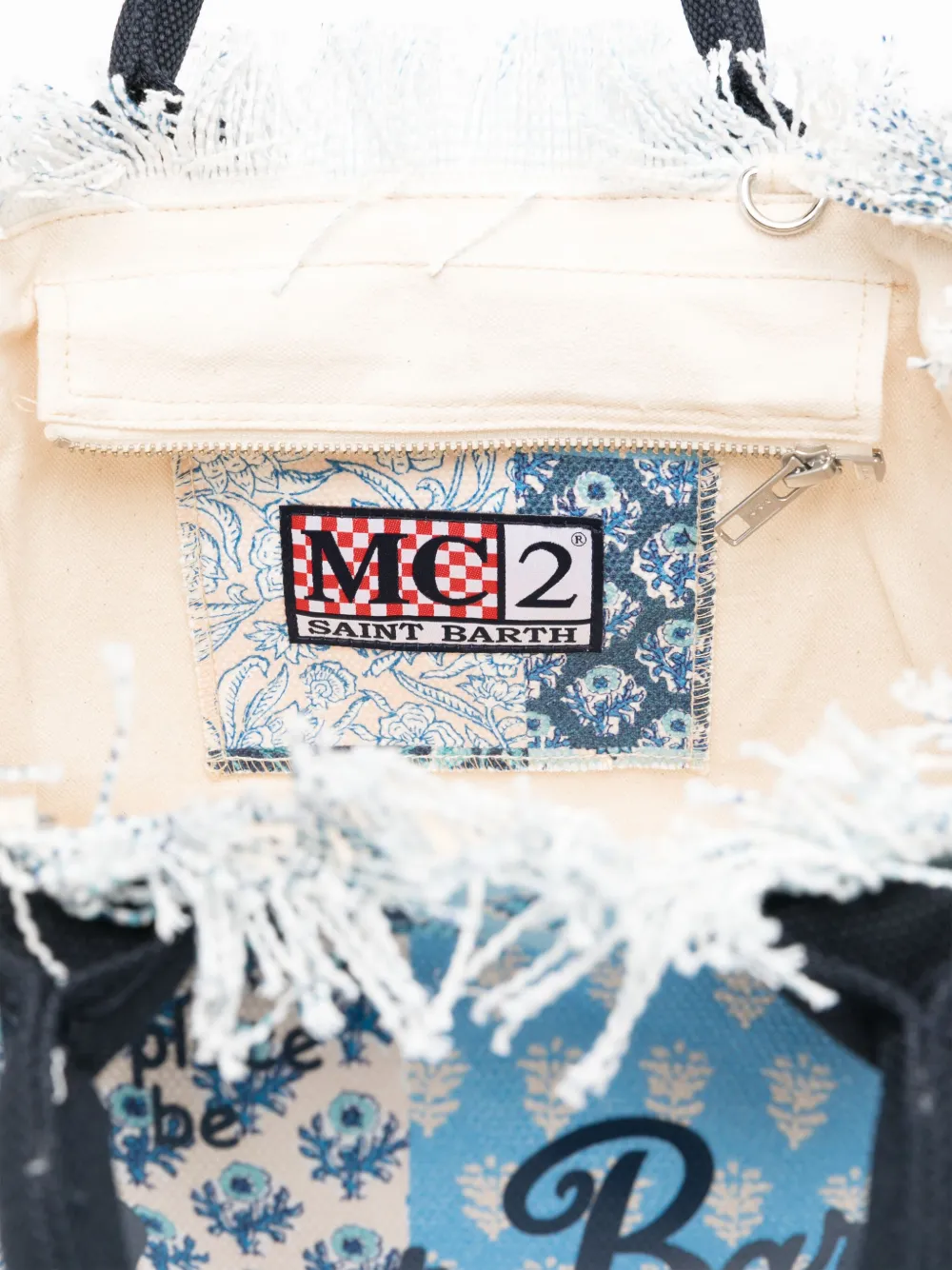 MC2 Saint Barth Kids Colette shopper Blauw