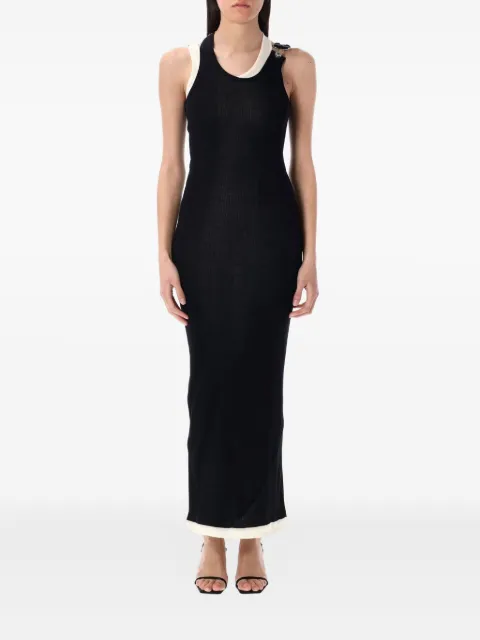 Jean Paul Gaultier ribbed cotton dress 