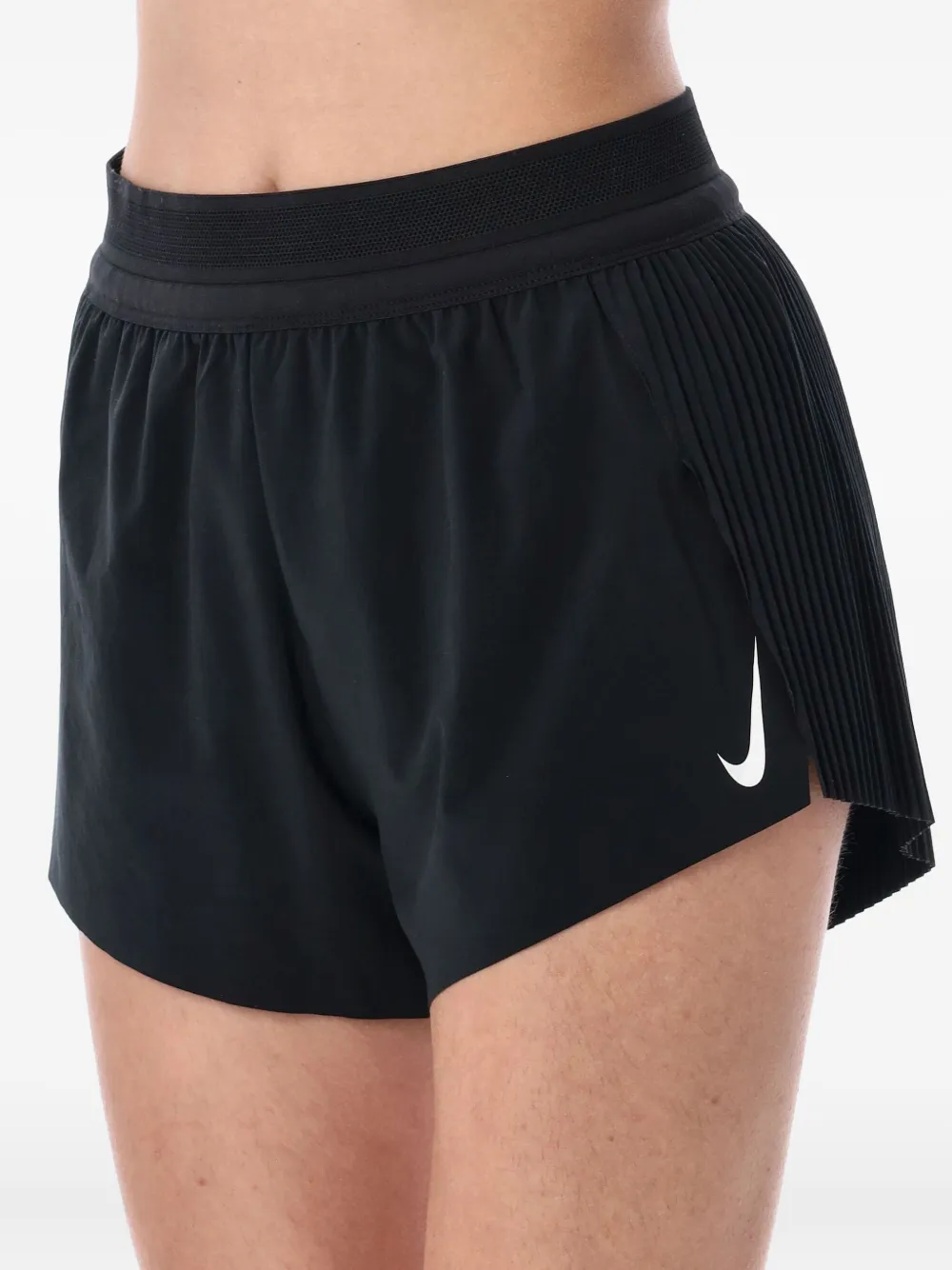 Nike Aereoswift hardloopshorts Zwart