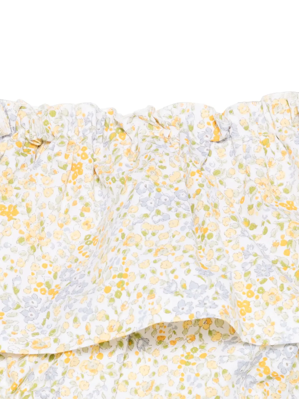 Mariella Ferrari Rok met bloemenprint Geel