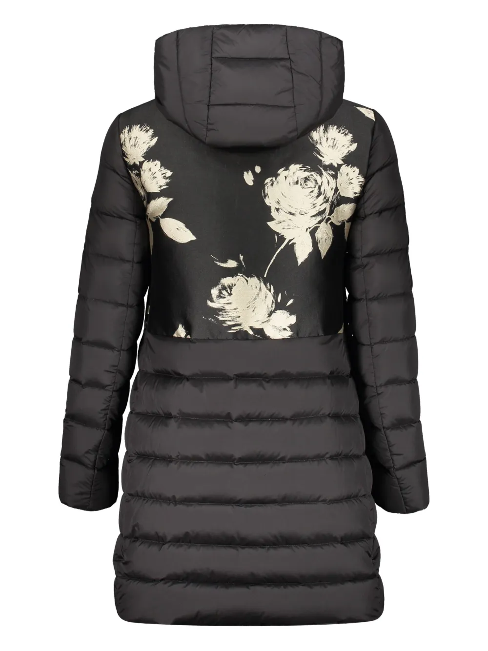Moorer floral-print down jacket | Down Jackets | Image 2