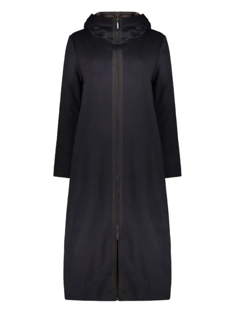 Moorer zip-up reversible coat