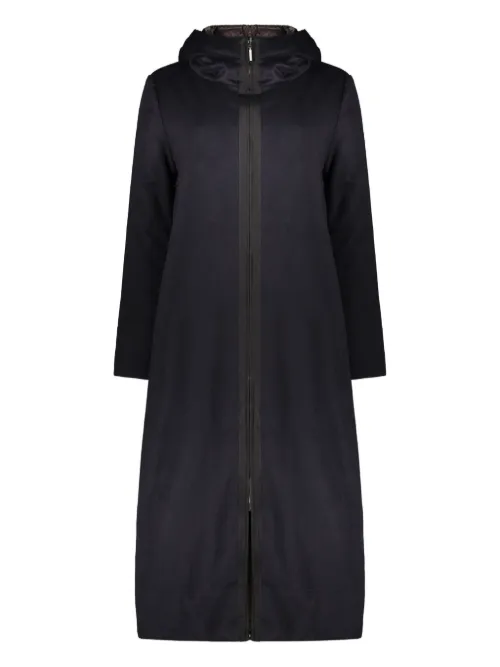 Manteau zippé à design réversible - Moorer - Modalova