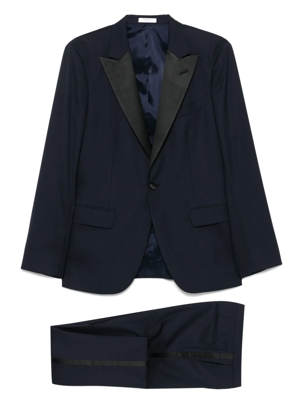 Boglioli traje con botones | azul | Image 1