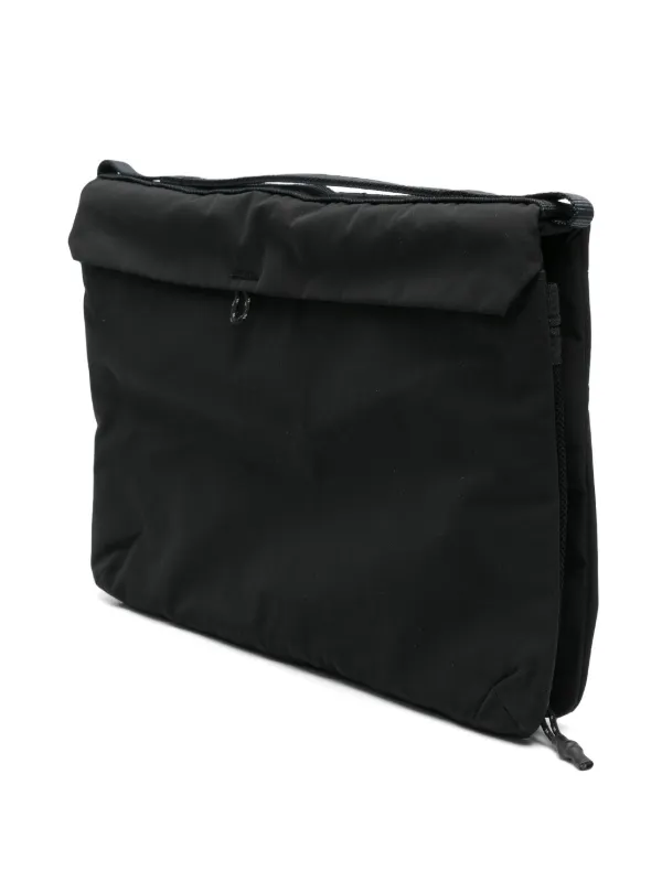 Topologie Flat Sacoche Small Bronze Dry Wares Flat Sacoche Bag Medium Black Tech