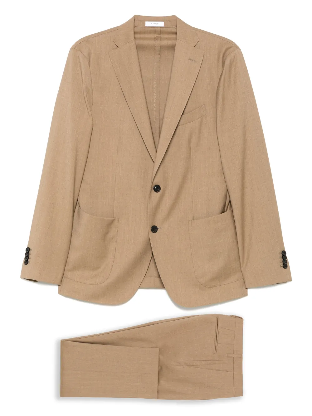 Boglioli traje con botones | marrón | Image 1