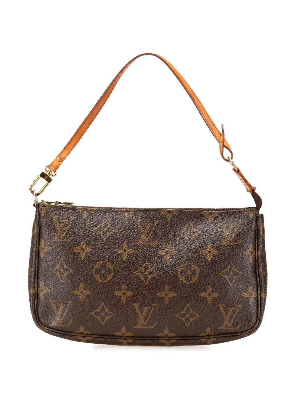 Louis Vuitton Pre-Owned 2003 モノグラム ポシェット アクセソワール ショルダーバッグ - ブラウン Louis Vuitton Pre-Owned 2003 モノグラム ポシェット アクセソワール ショルダーバッグ - ブラウン