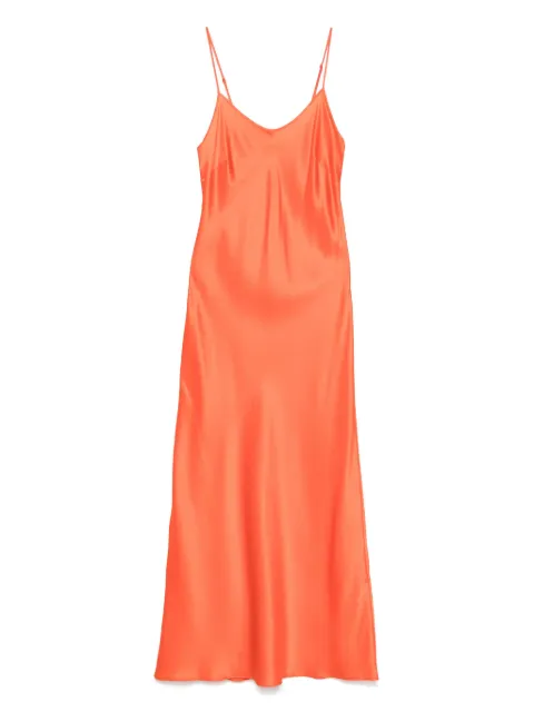 Roberto Collina slip dress de satén