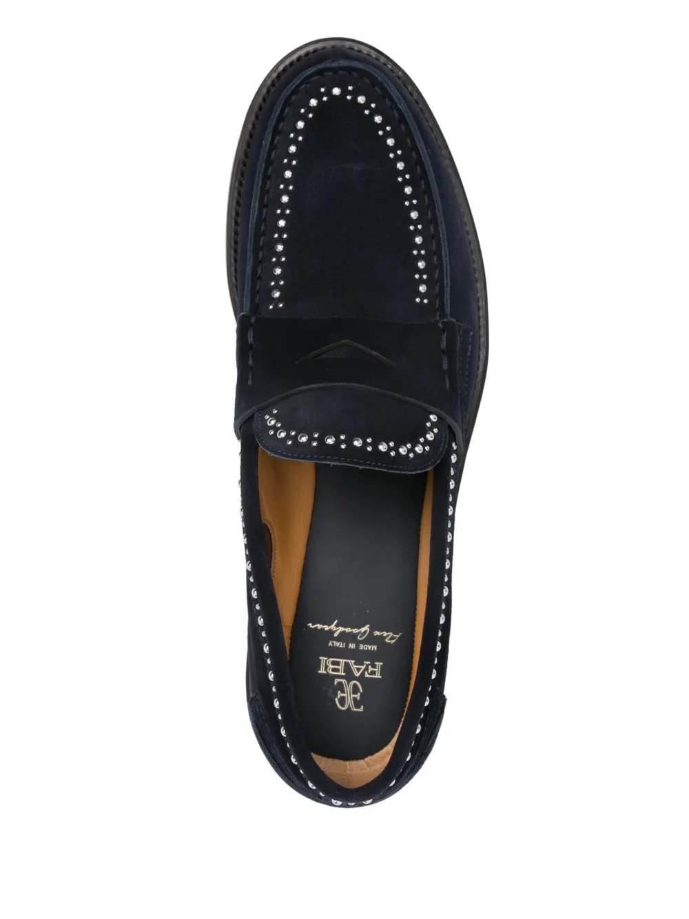 Fabi Preppy Rock loafers Blauw