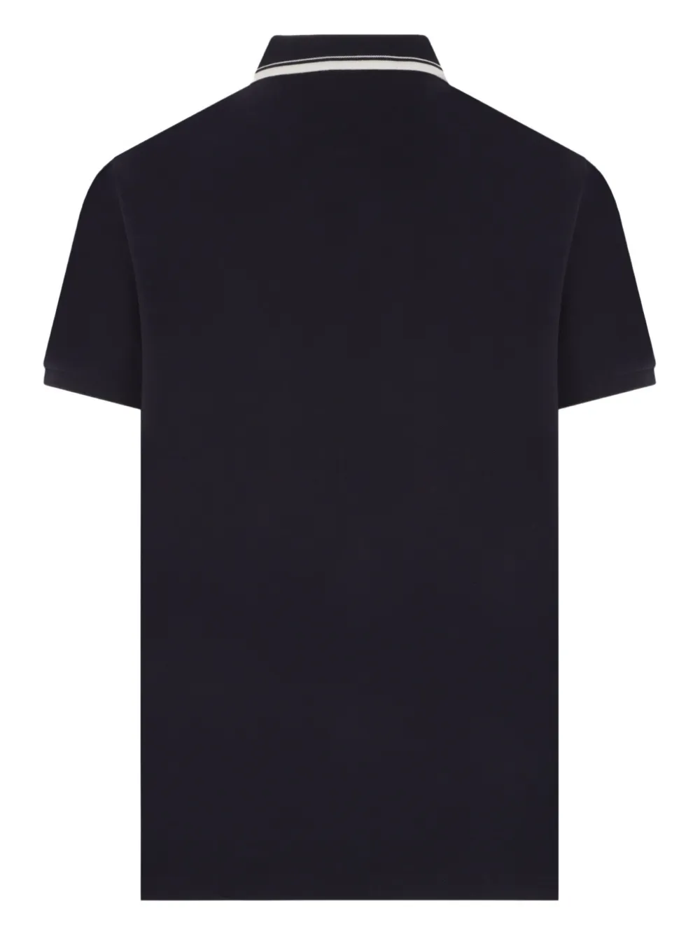 Loro Piana Poloshirt met rits - Blauw