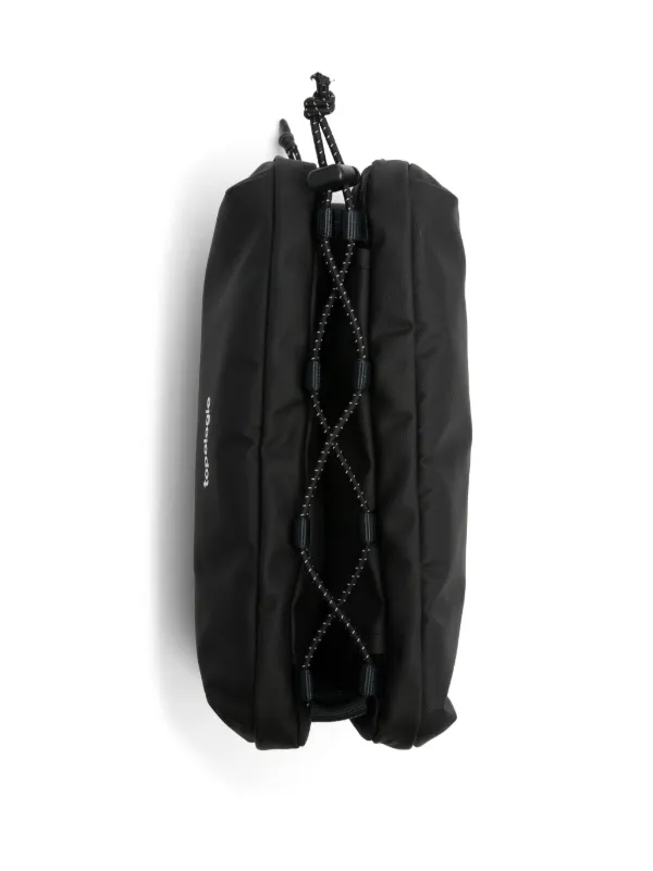KYさんTOPOLOGIE BOTTLE SACOCHE BLACK Topologie Bottle Sacoche Bag - Large in Black Tech Sateen