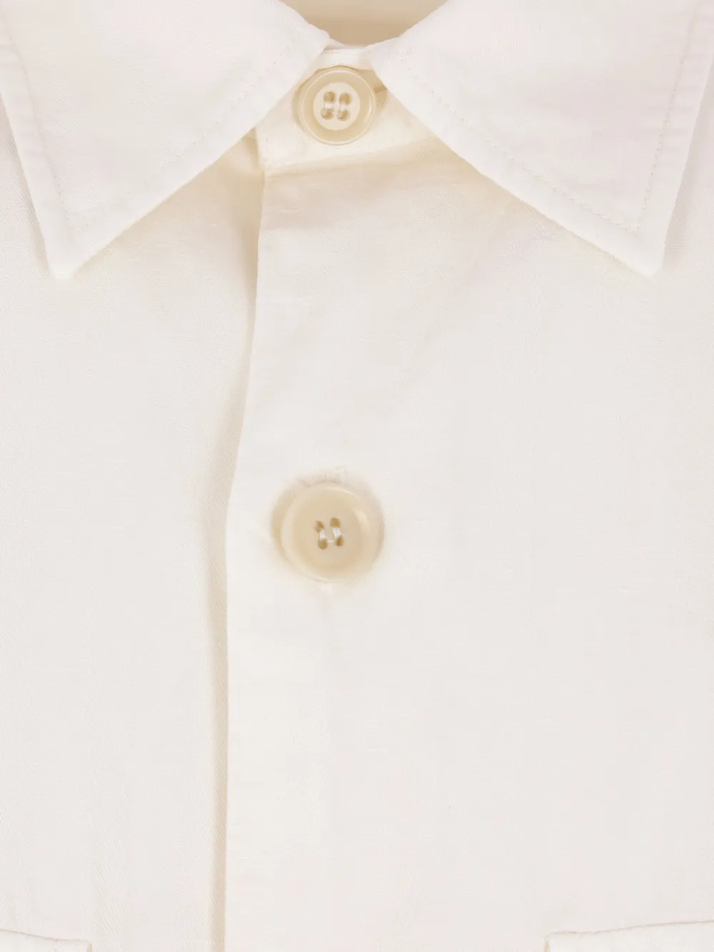 Shop Aspesi Glenn Shirt In White
